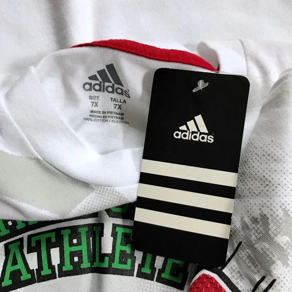 Adidas NWT Graphic Tank Top for Boys 7X - Picture 6 of 7